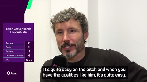 Slot pivotal to Gravenberch's revival at Liverpool - Van Bommel