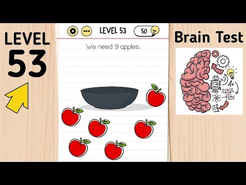 Brain Test Level 53 We Need 9 Apples