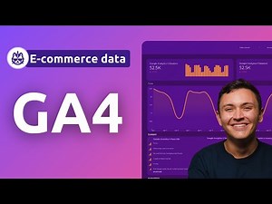 GA4 Dashboard Template on Looker Studio for E-commerce