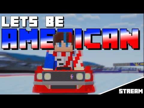 The Most AMERICAN Boat Racing | Minecraft Ice Boat Racing