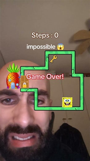 SpongeBob key escape challenge
