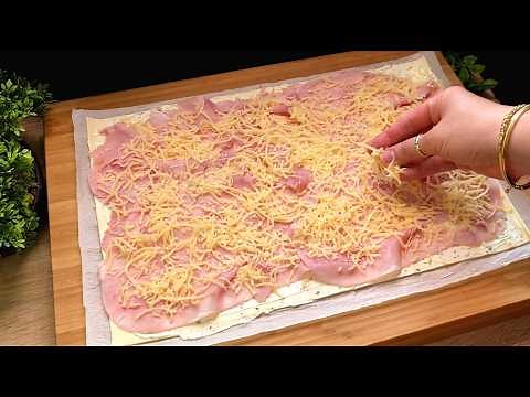 Puff pastry recipe for a quick snack – your new savory favorite, fast & easy!