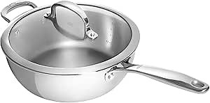 OXO Good Grips Tri-Ply Stainless Steel Pro 3.5QT Covered Saucepan