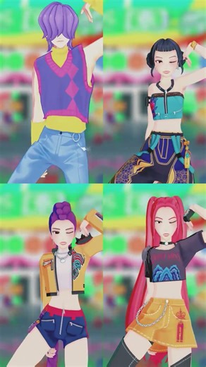 K-Pop Demon Hunters MMD GAL