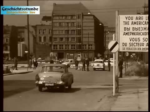 Mauerbau Berlin 13. August 1961 (unkommentiert) Zeitgeschichte live