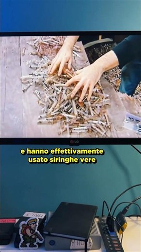 How they made the needle pit in Saw #horrormovie #jigsaw #makingof #behindthescenes