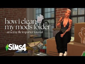 how to clean out your sims 4 cc folder + sims 4 tray file importer tutorial 🗑️ (easy step-by-step)