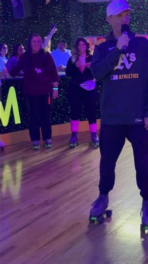 Roller Skating With Nick Carter at His Birthday Party Part 1 February 6, 2026 🛼 #nickcarter