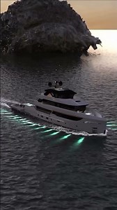“The Invisible Yacht You Can’t Even See! 🤯🚢 | Futuristic AI Superyacht 2025”