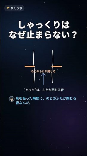 しゃっくり、実は"確実に止める方法"がありません