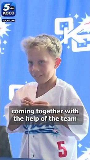 10-year-old Edmond boy becomes an OKC Comet thanks to Make-A-Wish Oklahoma