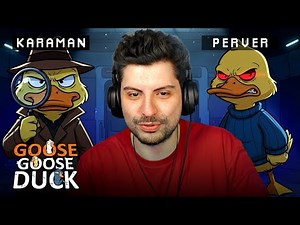 KASABA KUZGUNLARIN İSTİLASI ALTINDA! | Goose Goose Duck (2 oyun tek video)