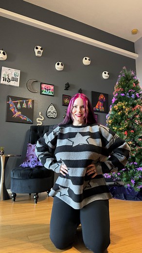 #sponsoredbyHT It’s time to share some @HotTopic #HTFxJanuaryMustHaves favorites with you! I love Hot Topic and I’ve been shopping there for three decades. I always love seeing what new things they have to share. Shop at Hot Topic https://hottopic.me/JanuaryMustHaves If you’ve been around my blog at all, you’ll know that I’m into white collared black shirts. When I stumbled on the Ouija Board Collared Girls Sweatshirt on Hot Topic’s site, I knew I needed to add it to my collection. I like the ou
