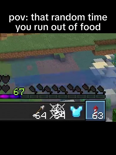 POV: You Randomly Run Out of Food in Minecraft