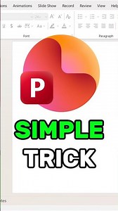 Simple PowerPoint Trick! #powerpoint #microsoft #powerpointpresenation #tutorials