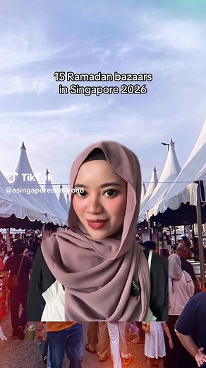 15 RAMADAN BAZAARS HAPPENING IN SINGAPORE 2026 🥳 ✅comment BAZAAR to get the full list (updated with dates and location!)✅ Ramadan is almost here… and so are the bazaars! There’s sooooo many of them now 😍 and so many options. Yay! 1 @visitkamponggelam 2 @wgeylangserai 3 Bazaar raya utara 4 @makbesarsg 5 @sgmuslimfest 6 @celebfestsg 7 Tampines MRT Ramadan bazaar 8 @halalmarketonline.sg 9 @absolutfoodfest fest 10 @zak_salaam_india 11 @makbesarsg @jewelchangiairport 12 Pasir Ris Ramadan Bazaar 13 