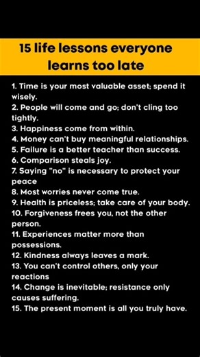 15 Powerful Life Lessons That Hit Hard