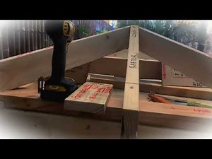 DIY Step by Step Roof Framing