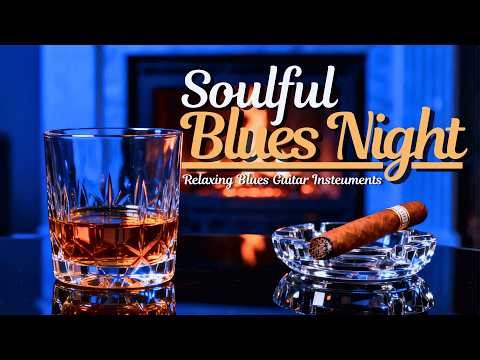 Deep Quiet Blues | Slow Instrumental for the Man Who Stays Up Late