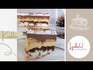 Tako kremasta! 🍰 | KINDER TORTA | recept i postupak 💛