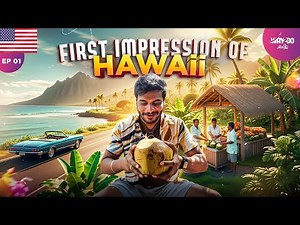 We set foot on HAWAII Island🌺 | I was amazed on the first day🤩 | Episode 1