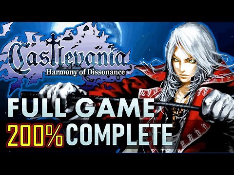 Castlevania: Harmony of Dissonance ~ 100% Hard mode (No Damage)