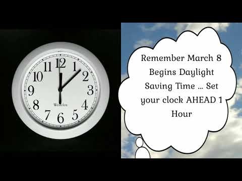 Daylight saving 2026 spring