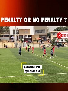 4.8K views · 49 reactions | Penalty or No Penalty? Ref even went ahead to give a yellow card for diving | Augustine Quansah | Facebook