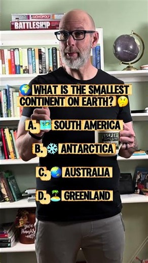 What is the smallest continent on earth? #geography #trivia #quiz