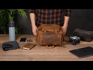 Yukon Bags - Yukon Leather Backpack in Tan