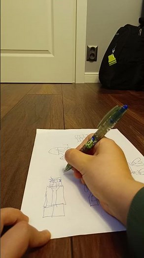 How to draw Minecraft evoker