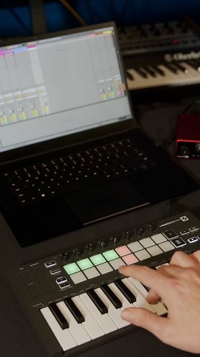 A quick Launchkey Mini performance with @Ableton to get you through the day! 🎹 Take control of your creativity with 25 velocity-sensitive mini keys, giving you the perfect balance of portability and functionality. Whether you're a beginner or a seasoned pro, the Launchkey Mini is designed to empower your musical journey. Seamless integration with Ableton makes composing, recording, and performing a breeze. Say goodbye to tedious setups and dive straight into making music! Ready to make music an
