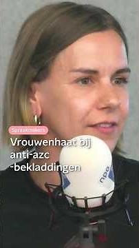 Anti-azc-demonstranten bekladden huizen in eigen buurt met vrouwenhaat | Mediaforum | NPO Radio 1