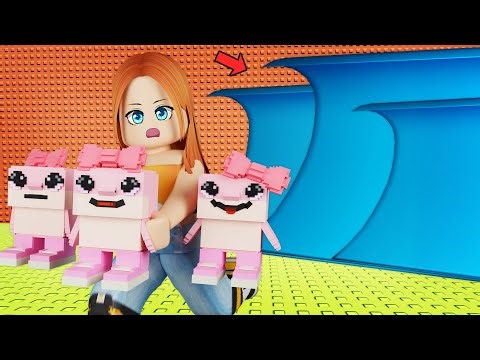 NILIGTAS KO ANG MGA BRAINROT SA MALALAKING TSUNAMI | ROBLOX Escape the Tsunami for Brainrot