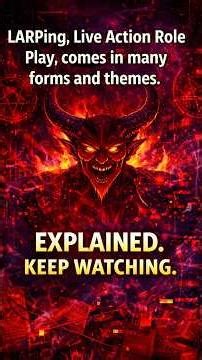 When Content Becomes a Character: The Behavioral Psychology of LARPing