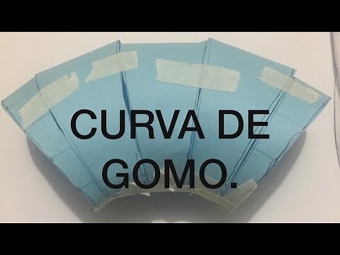 CURVA DE GOMO, PASSO A PASSO COMO TRAÇAR.