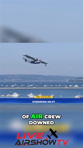 2.3K views · 35 reactions | The PBY Catalina flies over Lake Washington at Seafair Festival ‘24. AirshowStuff ICAS - International Council of Air Shows Flying Magazine Turn to the Skies Aviation Photography Brakes Off Media Steph Stricklen Brittany Pyjas @topfans #airshow #fly #airplane #aviation #pilot #seattle | LiveAirshowTV | Facebook