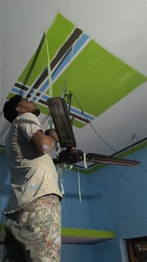 masking tap degin #3d #paintstudio #putty #maskingtapepainting #wallpainting #youtubeshorts #vairal