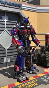Optimus Prime transforming and rolling out! | Inside Universal