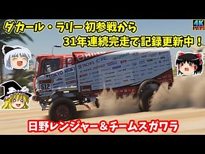 【Dakar Desert Rally】【ゆっくり実況】トレードマークは鯉のぼり！完走記録を継続中のリトルモンスター「日野レンジャー」で砂漠を走る！