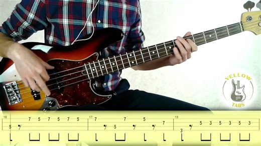 James Brown Bass演奏合集-带谱