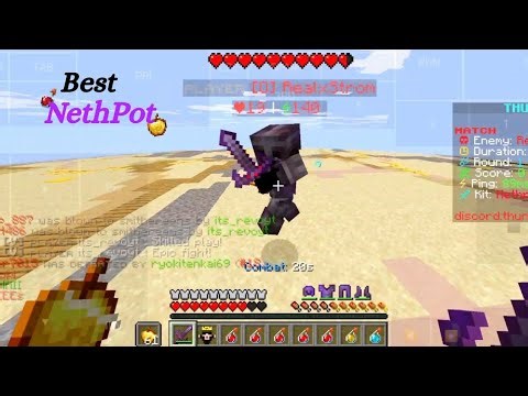 Insane NethPot PvP Montage 🔥 | Minecraft Java Mobile (Mojolauncher)