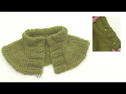 How to work a double neck edge and bands