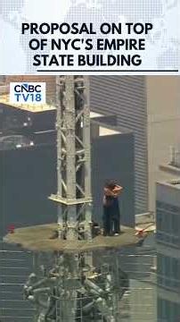 VIRAL MOMENT: Marriage Proposal 1,454 Feet Above NYC on the Empire State Building | N18G