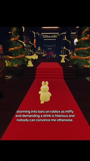Hilarious Roblox Bar Scene with Miffy