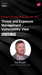 Patching isn’t easy—but with Trend Vision One, it’s smarter. 🚀 Kai Bryant shows you how you can pinpoint your riskiest vulnerabilities, prioritise what matters, and slash your Cyber Risk Index. Give your Ops team clear, actionable direction and get ahead of breaches before they happen. Watch episode 4: https://spr.ly/61824lTXa | Trend Micro