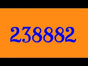 Colorful Numbers 1 to 300000