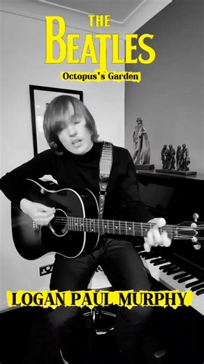 14K views · 539 reactions | ‼️TOUR DATES IN THE COMMENTS‼️ THE BEATLES :- Octopus's Garden Acoustic Guitar Cover by LOGAN PAUL MURPHY ❤️ #TheBeatles #acousticcover #loganpaulmurphy | Logan Paul Murphy Music | Facebook