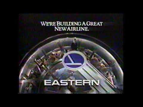 1989 Eastern Airlines "We're Building A Great New Airline" TV Commercial
