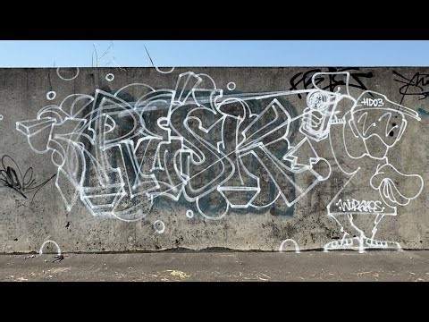 Graffiti Letters - Flashlight Effect using RGB Colors